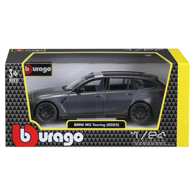 BMW M3 Touring (G81) - 2023 - Grå - Bburago - 1:24