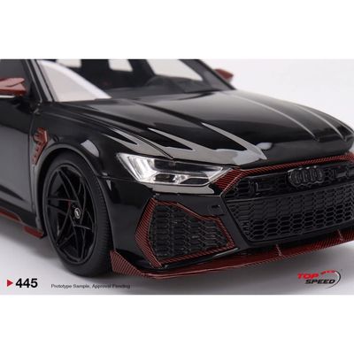 ABT Audi RS 6 (C8) - 2021 - Svart - TopSpeed - 1:18