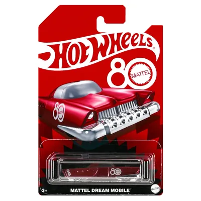 Mattel Dream Mobile - Ruby Red - Mattel 80th Anniversary - Hot Wheels