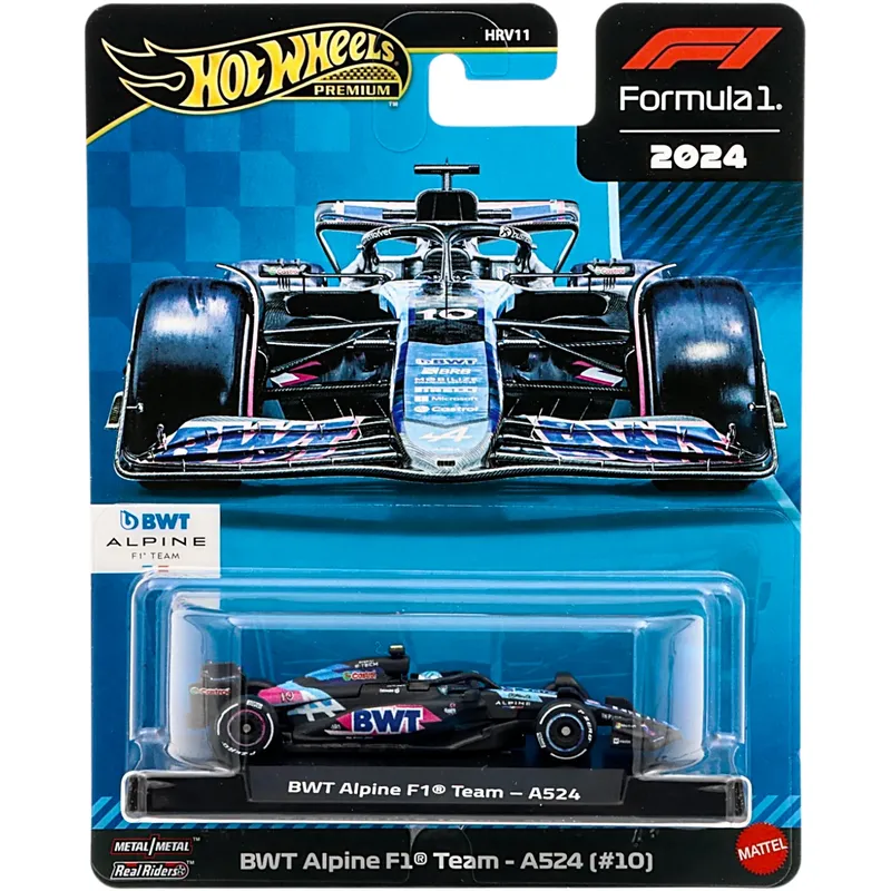 Alpine A524 - #10 Pierre Gasly - Hot Wheels Premium