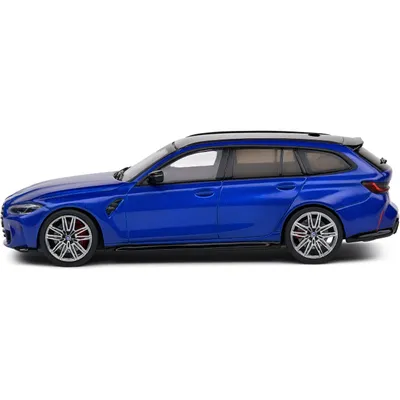 BMW M3 Touring (G81) Competition 2023 - Blå - Solido - 1:43