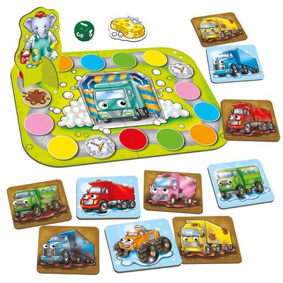 Mucky Trucks - Färgspel - Orchard Toys