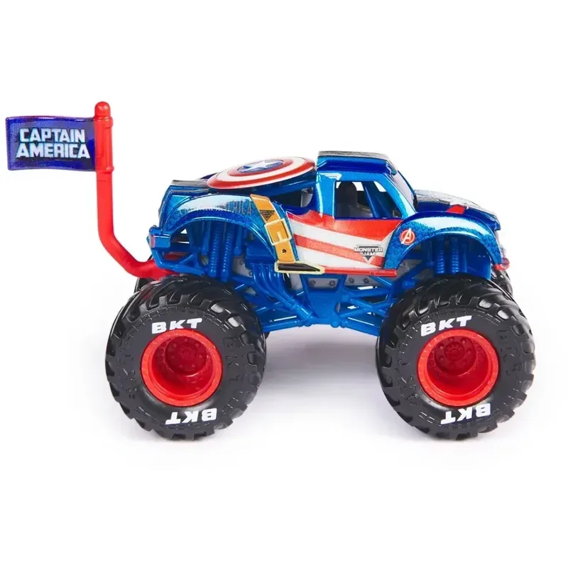 Captain America - Monster Jam - Monster Truck - 10 cm