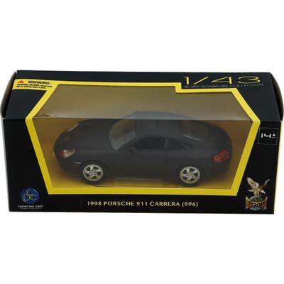 1998 Porsche 911 Carrera (996) - Svart - Lucky Die Cast 1:43