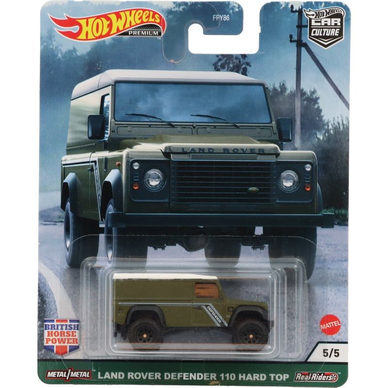 Land Rover Defender 110 Hard Top - Hot Wheels Premium