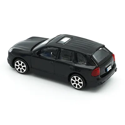 Porsche Cayenne - Svart - Bburago - 11 cm