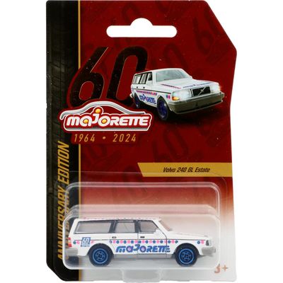 Volvo 240 GL Estate - Vit - Majorette 60 Years - 8 cm