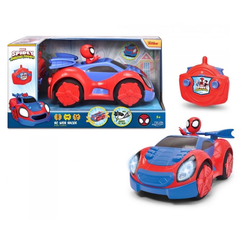 Spidey - RC Web Racer - Radiostyrd bil - Jada Toys - 1:18