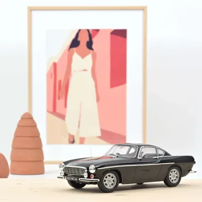 Volvo 1800 S - 1967 - Svart - Norev - 1:18