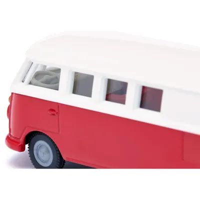 Volkswagen T1 Bus - Röd och Vit - 2361 - Siku - 1:50