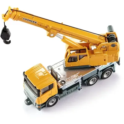 Scania kranbil med LIEBHERR-kran - 1859 - Siku - 1:87