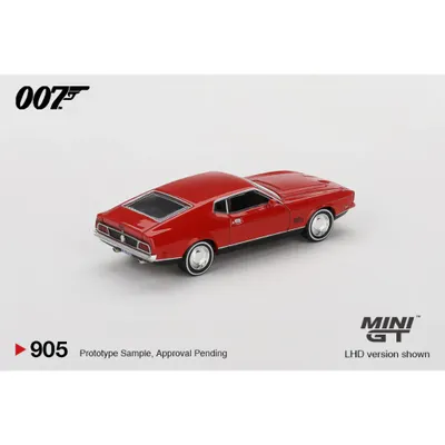 Ford Mustang Mach 1 - James Bond - Diamonds Are Forever - Mini GT - 1:64