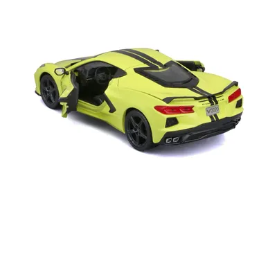 2020 Chevrolet Corvette Stingray Coupe Z51 - Gul - Maisto - 1:24