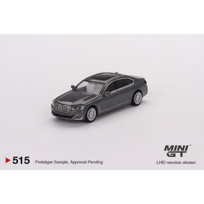 BMW 750Li xDrive - Grå - 515 - Mini GT - 1:64