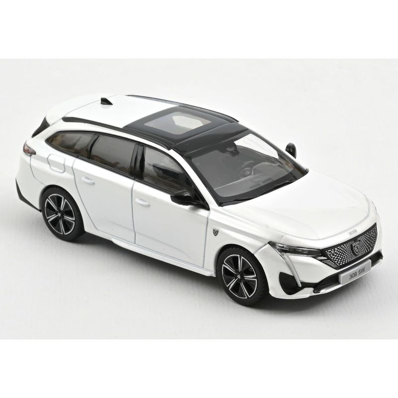 Peugeot 308 SW GT 2021 - Vit - Norev - 1:43