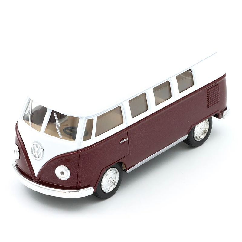 1962 Volkswagen Classical Bus - Kinsmart - 1:32 - Vinröd