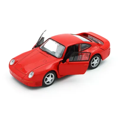 Porsche 959 - Röd - Welly - 12 cm