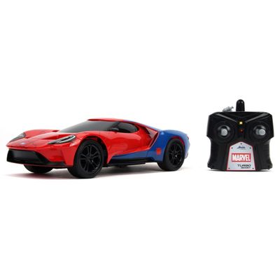 Spiderman 2017 Ford GT - Radiostyrd Bil - 1:16