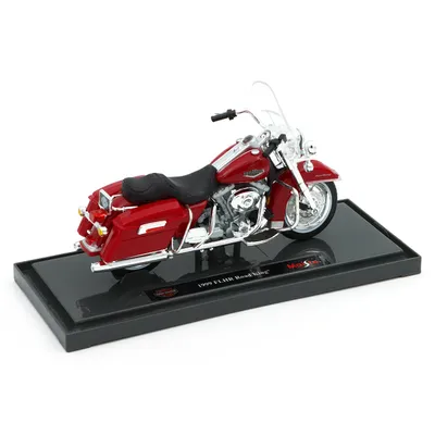 1999 FLHR Road King - Harley-Davidson - Röd - Maisto - 1:18