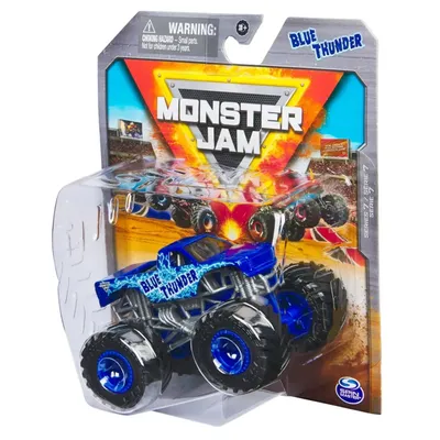 Blue Thunder - Monster Jam - Monster Truck - 1:64