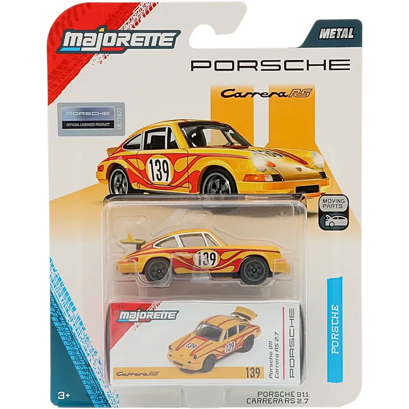 Porsche 911 Carrera RS 2.7 - Gul - Majorette