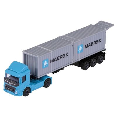 Volvo FMX Transporter Container 2x20 ft - MAERSK - Majorette