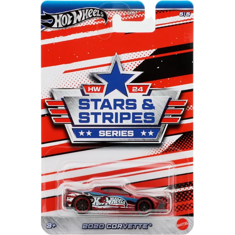 2020 Corvette - Stars & Stripes - 5/5 - Hot Wheels