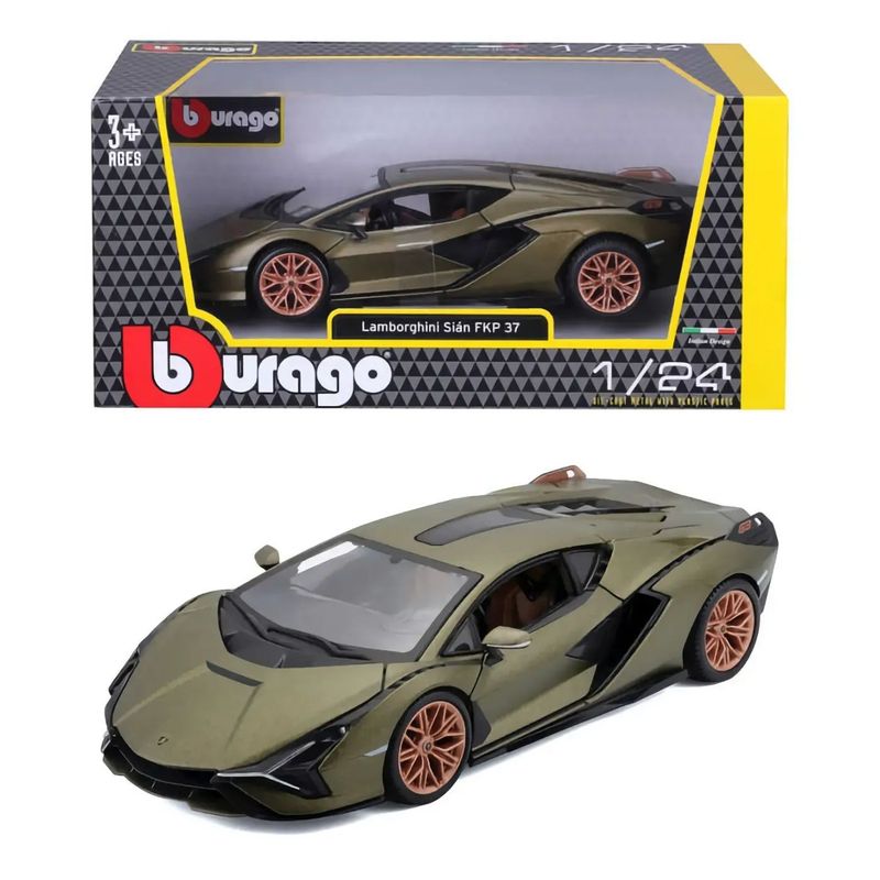 Lamborghini Sián FKP 37 - 2019 - Grön - Bburago - 1:24