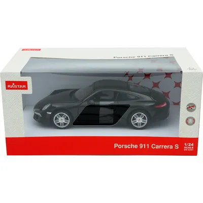 Porsche 911 Carrera S - Svart - Rastar - 1:24