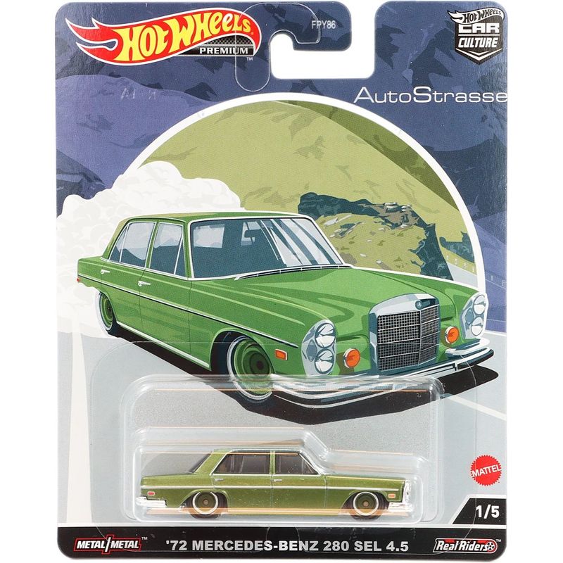 '72 Mercedes-Benz 280 SEL 4.5 - AutoStrasse - Hot Wheels