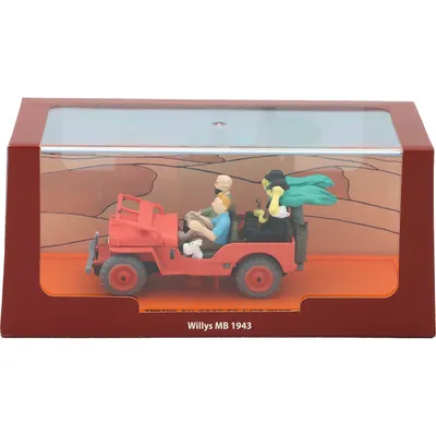 Willys MB - Tintin - Det svarta guldet - 1943 - 1:43