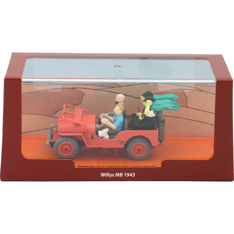 Willys MB - Tintin - Det svarta guldet - 1943 - 1:43
