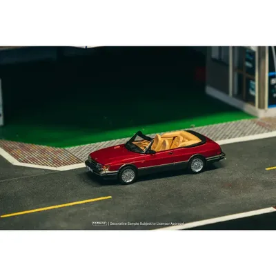 Saab 900 Turbo Convertible - Röd - GLOBAL64 - Tarmac Works
