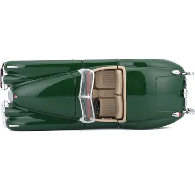 Jaguar XK 120 Roadster - 1951 - Grön - Bburago - 1:24