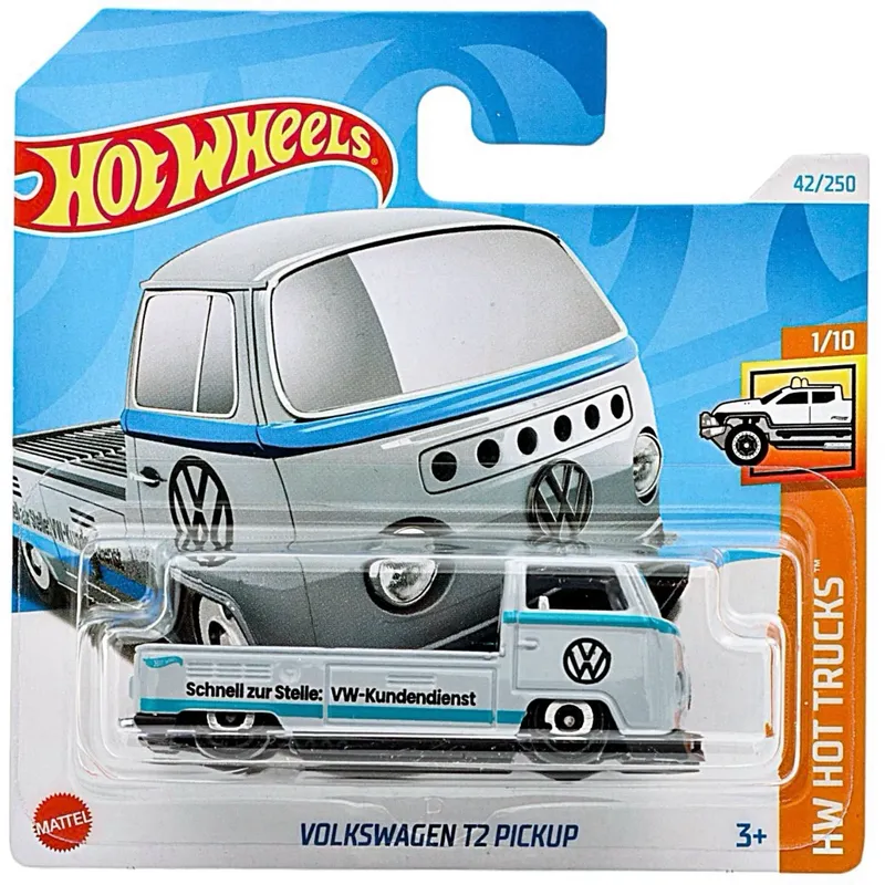 Volkswagen T2 Pickup - Grå - HW Hot Trucks - Hot Wheels