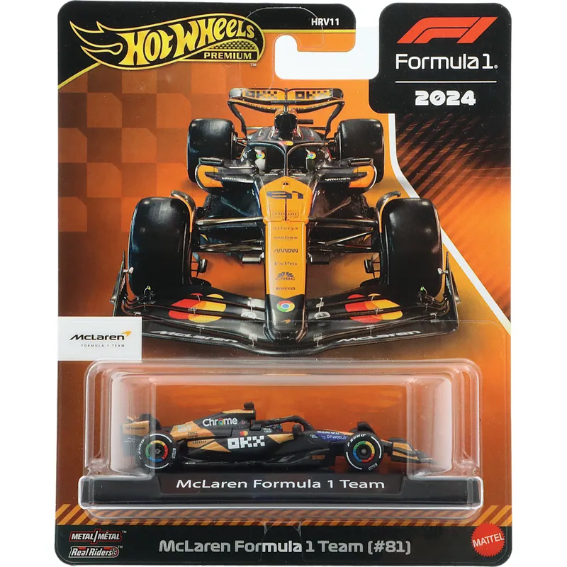 McLaren MCL38 - #81 Oscar Piastri - Hot Wheels Premium