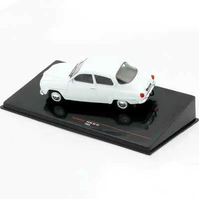 Saab 96 V4 - 1965 - Vit - Ixo Models - 1:43