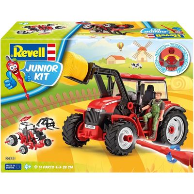 Traktor - Byggsats - 00815 - Revell Junior - 28 cm