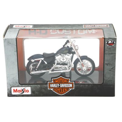 2012 XL 1200V Seventy-Two - Harley - Blå - Maisto - 1:18