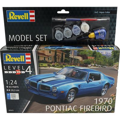 1970 Pontiac Firebird - Model Set - 7672 - Revell - 1:24