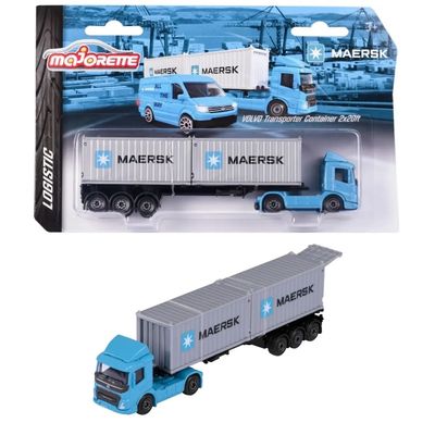 Volvo FMX Transporter Container 2x20 ft - MAERSK - Majorette