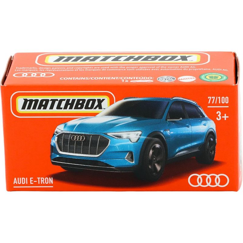 Audi E-Tron - Blå - Power Grab - Matchbox