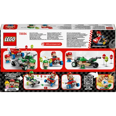 Baby Mario vs. Baby Luigi - Mario Kart - 72034 - LEGO