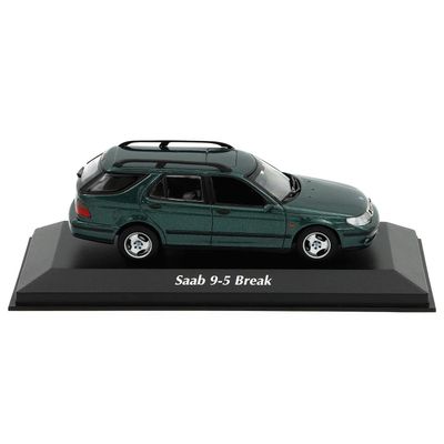 Saab 9-5 Break - 1999 - Mörkgrön - Maxichamps - 1:43