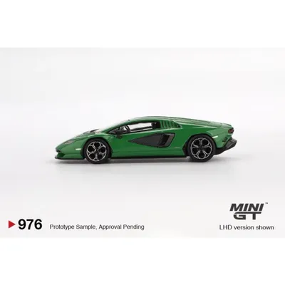 Lamborghini Countach LPI 800-4 - Grön - 976 - Mini GT - 1:64