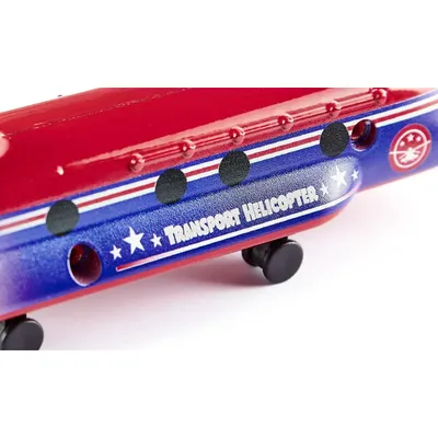 Transporthelikopter - Röd - 1689 - Siku - 12 cm