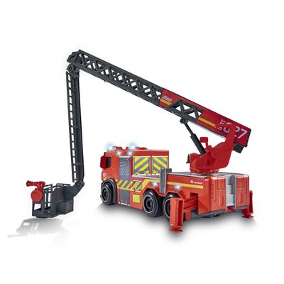 Brandbil - City Fire Ladder Truck - Dickie Toys