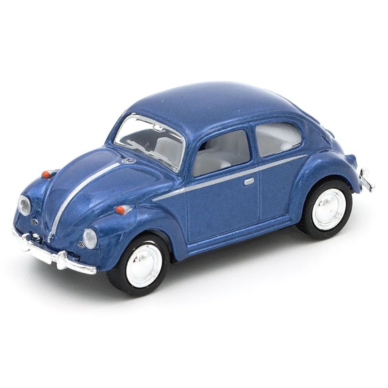 Volkswagen Classical Beetle (1967) - Kinsmart - 1:64 - Blå