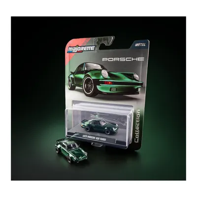 1975 Porsche 911 (930) Turbo - Grön - Collection Series - Majorette - 1:64
