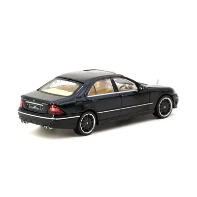 Mercedes-Benz S-Class Wald - Svart - GLOBAL64 - Tarmac Works - 1:64